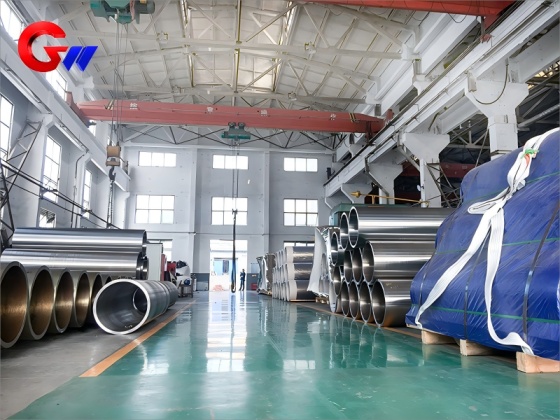 35CrMoV离心铸钢套筒用于铝带轧机