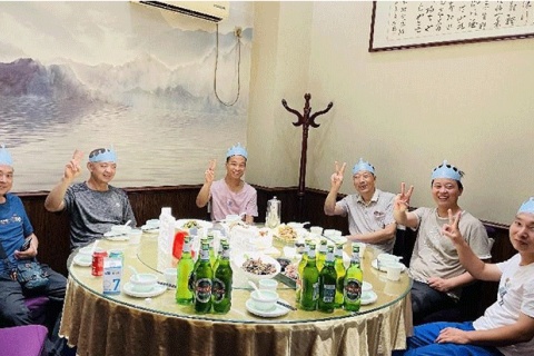 企业文化的员工生日派对