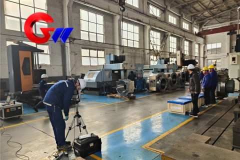 验证轧机大型轴承挡块的准确性